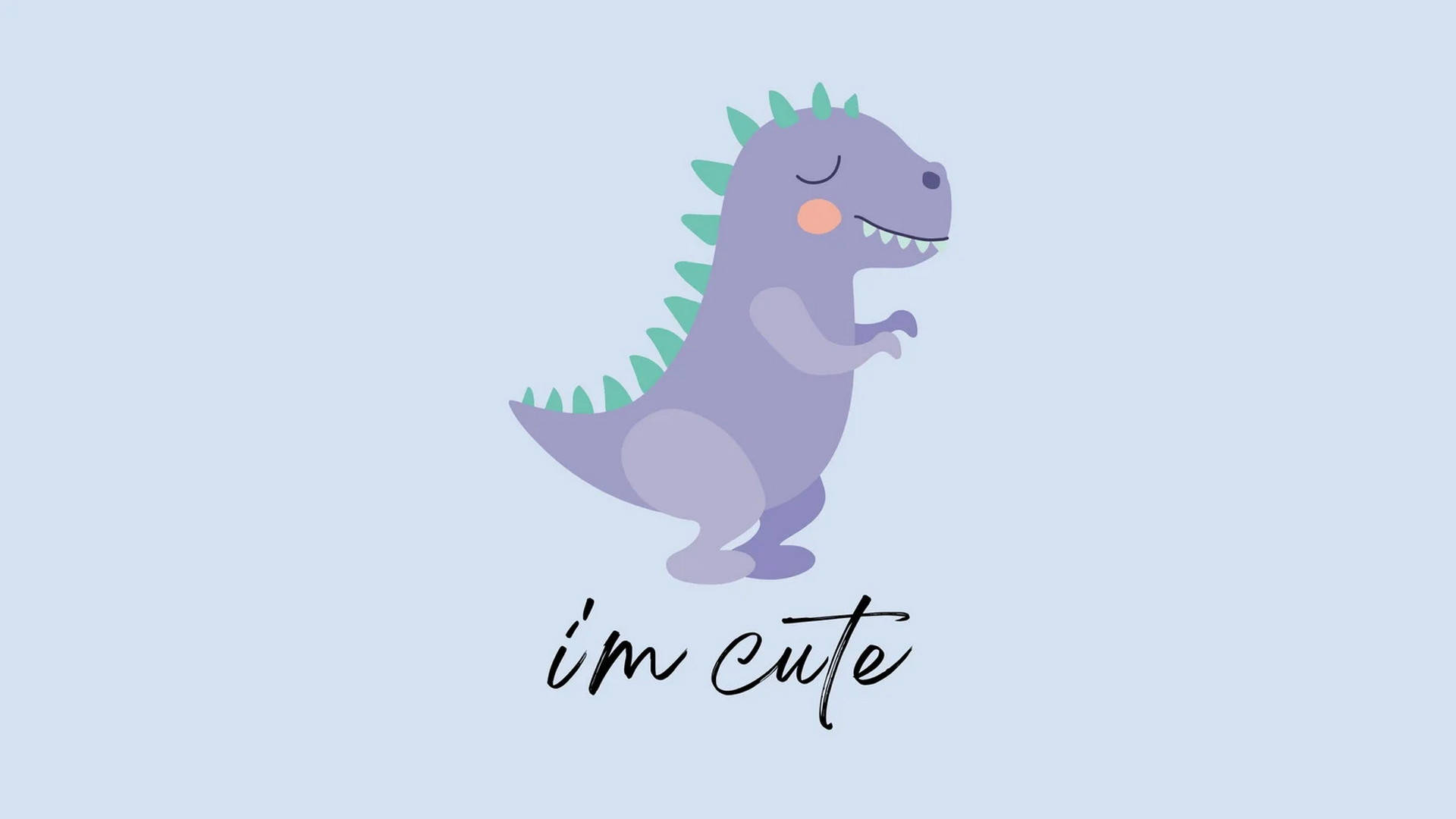Cute Dinosaur Wallpaper