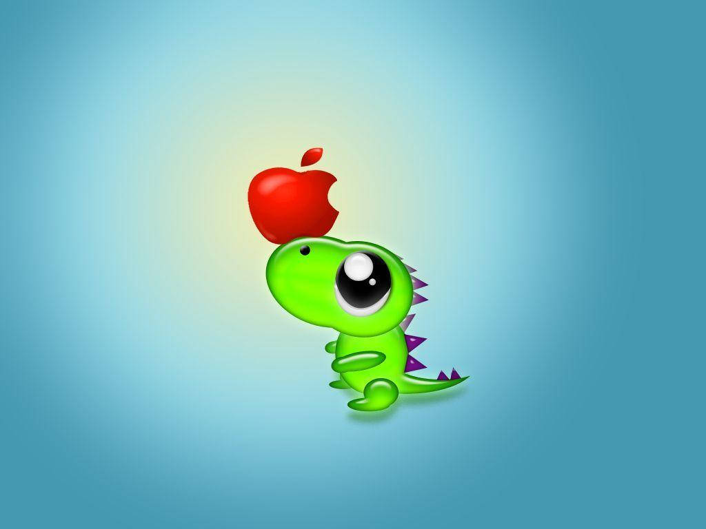 Free Cute Dinosaur HD Wallpaper