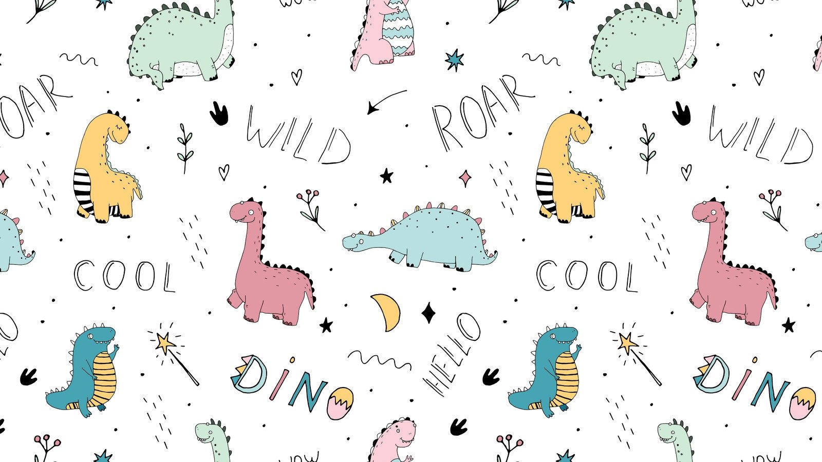 Cute Dino Desktop Wallpapers - Wallpaper Cave