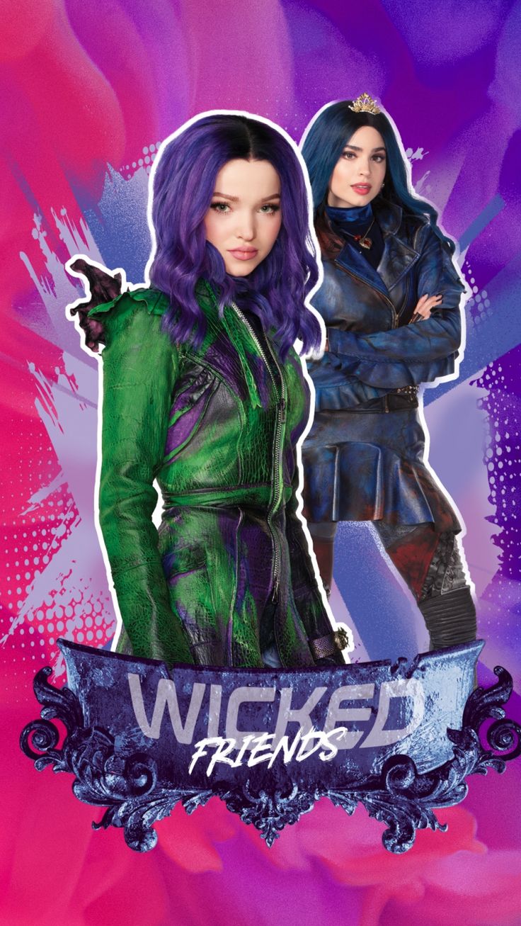 Disney Descendants 3 Mal and Evie best