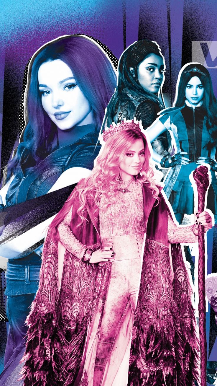 Disney Descendants 3 Mal, Audrey, Evie