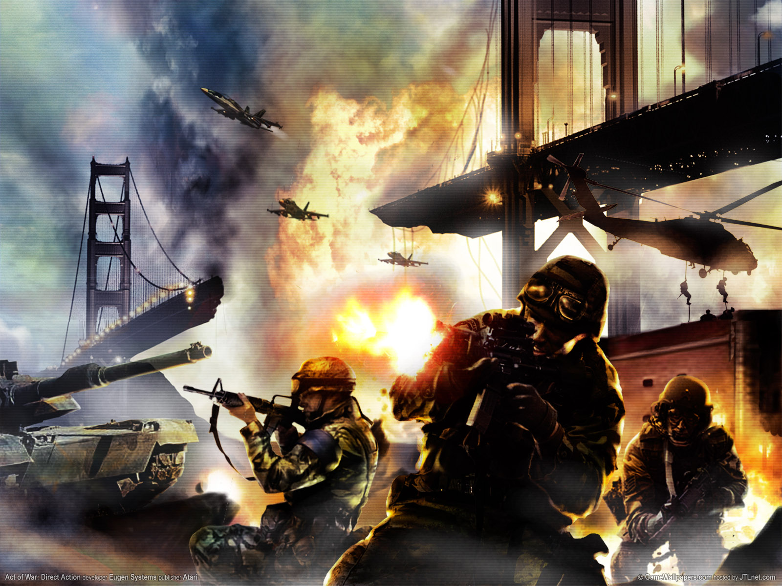 Wallpaper Act of War Games