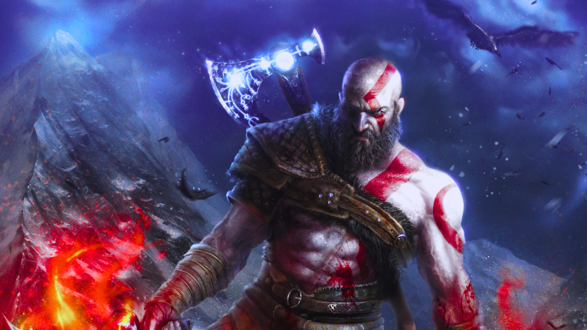 Kratos Wallpaper For Desktop, PC