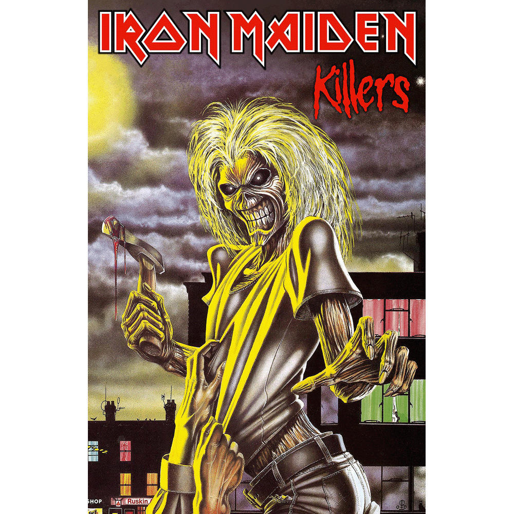 Iron Maiden Textile Poster
