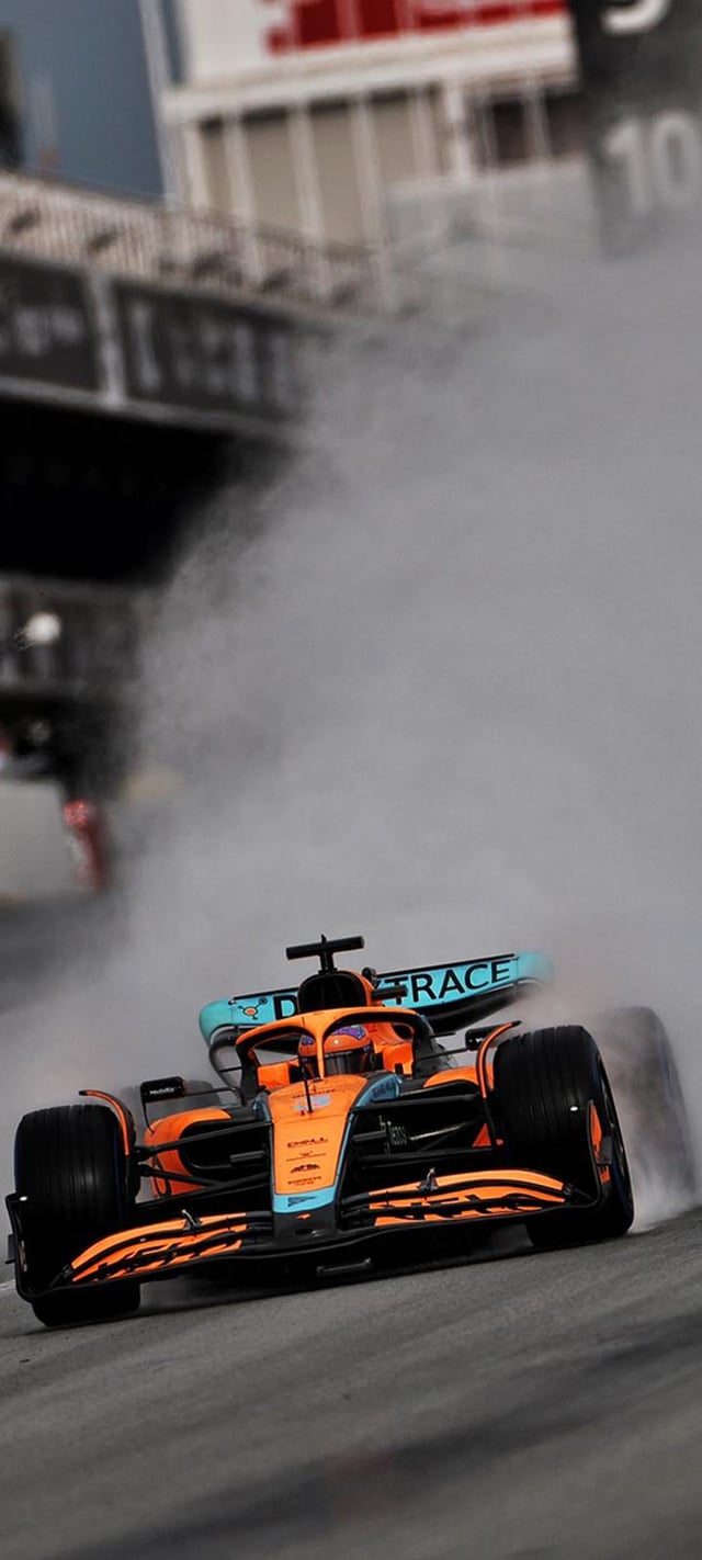 McLaren Barcelona Testing Phone