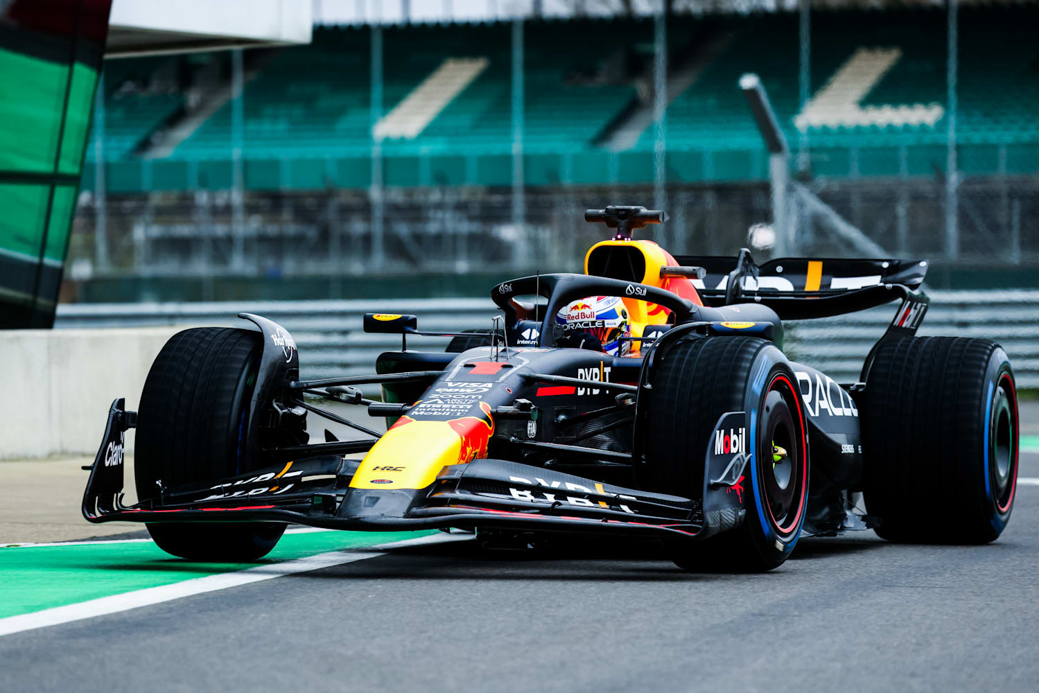 RB20 Hits The Track Filming Day