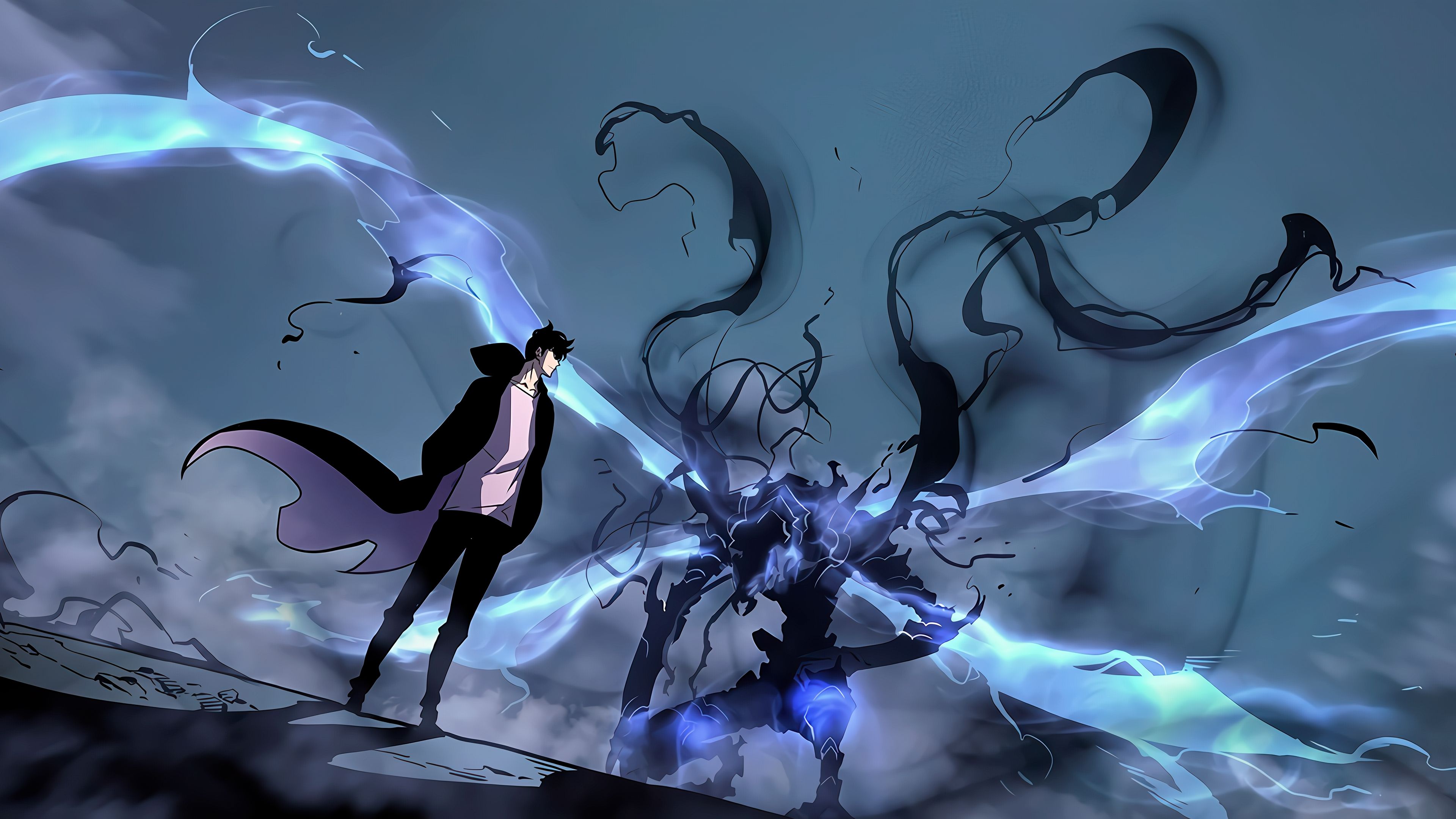 Solo Leveling wallpaper for desktop