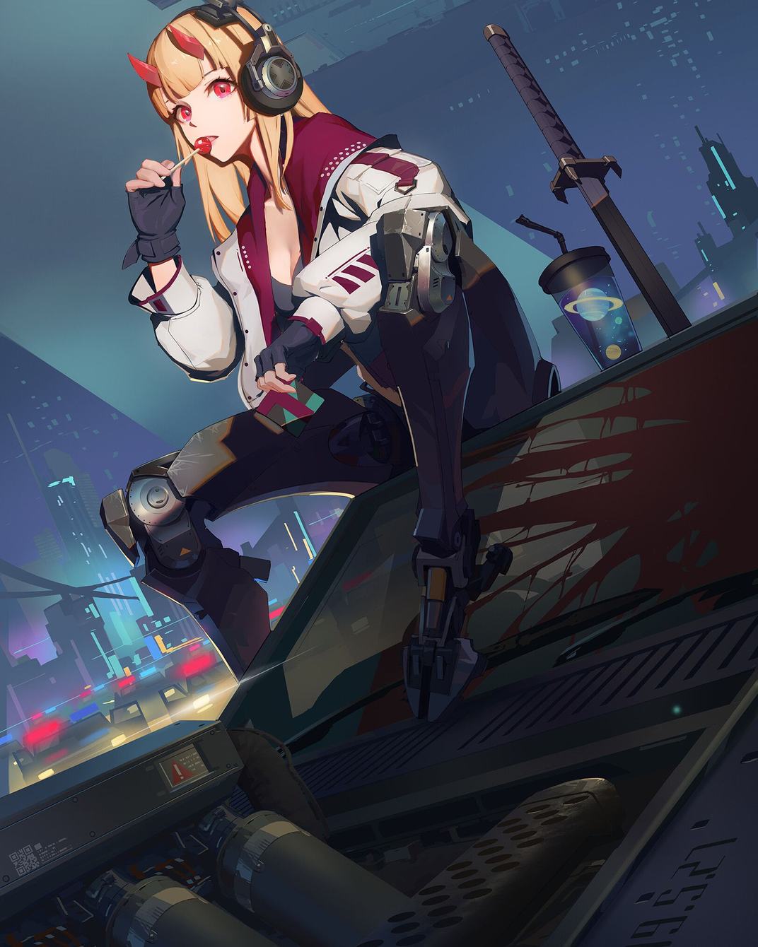 Anime cyborg by T zzzzz 青椒右司