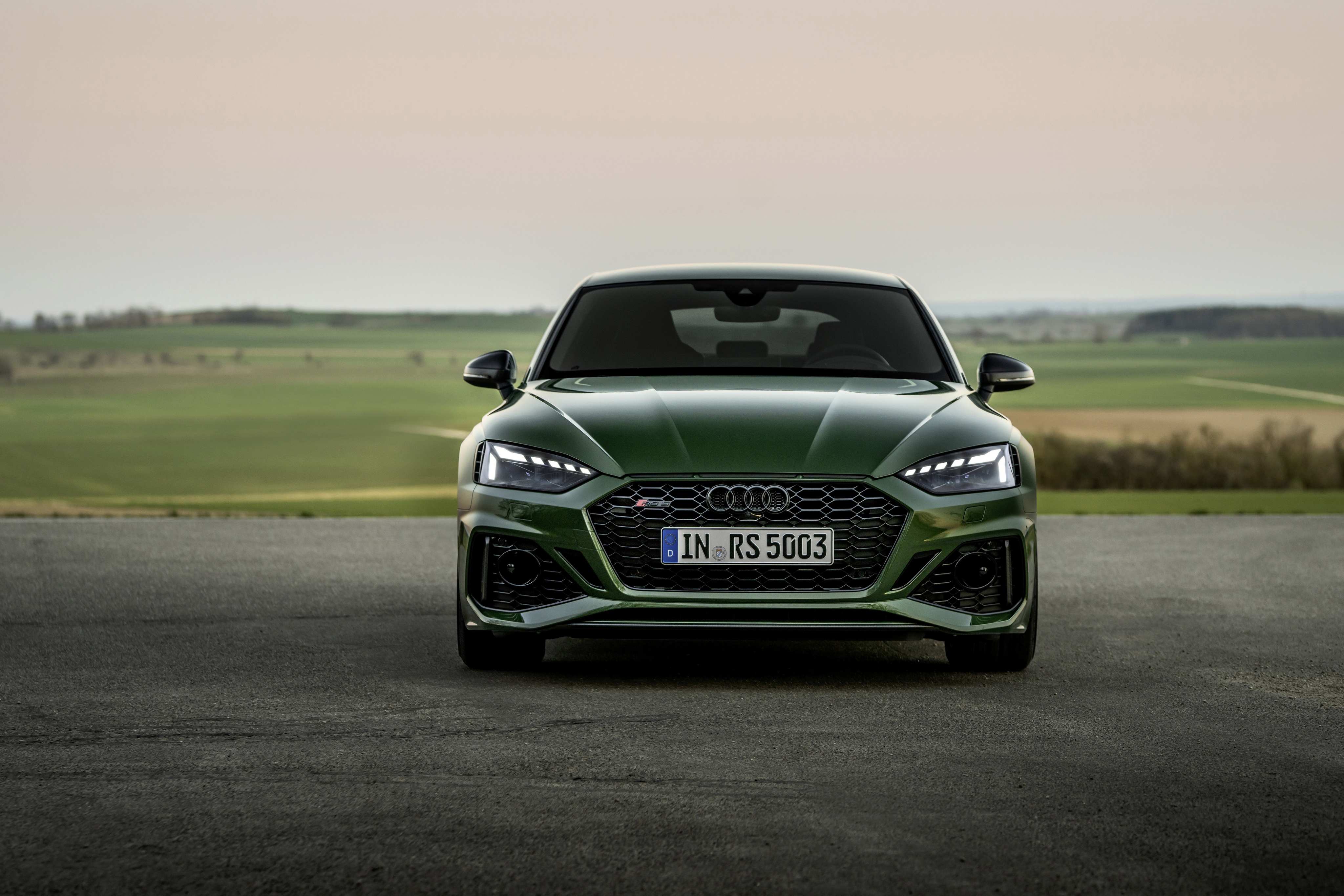 Download Green Car Car Audi Audi RS5