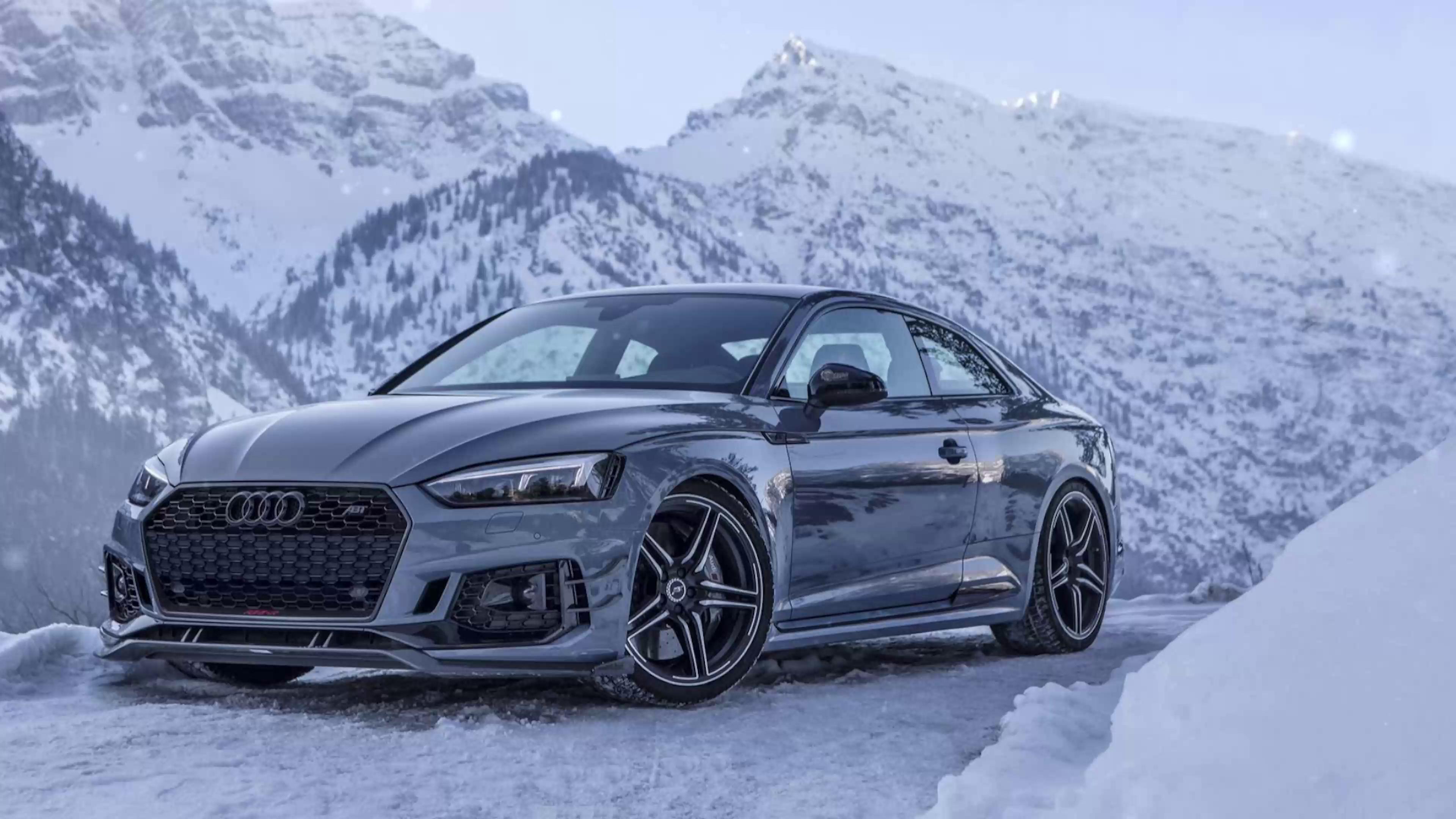 Audi RS5 R In Winter Live Wallpaper