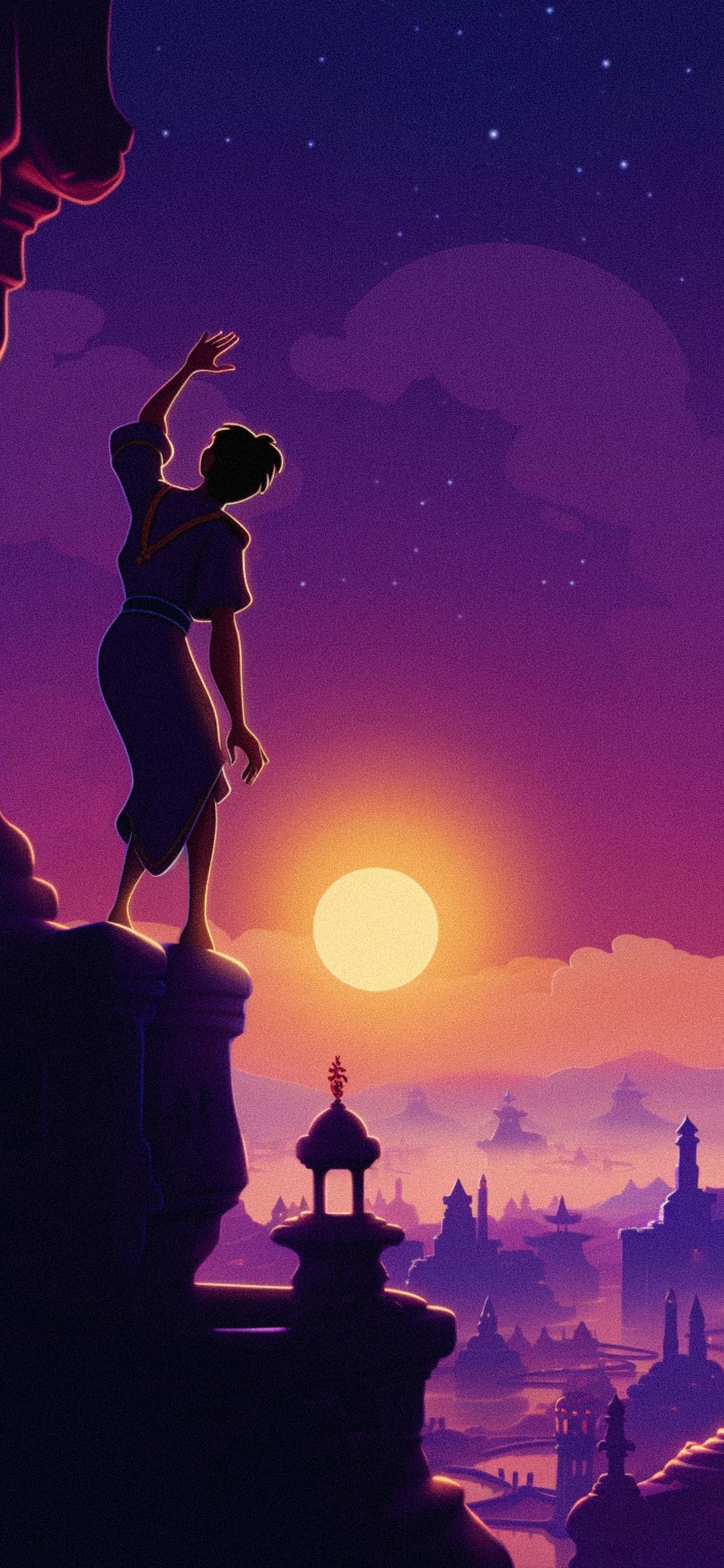 Alladin Cartoon Aesthetic Wallpaper