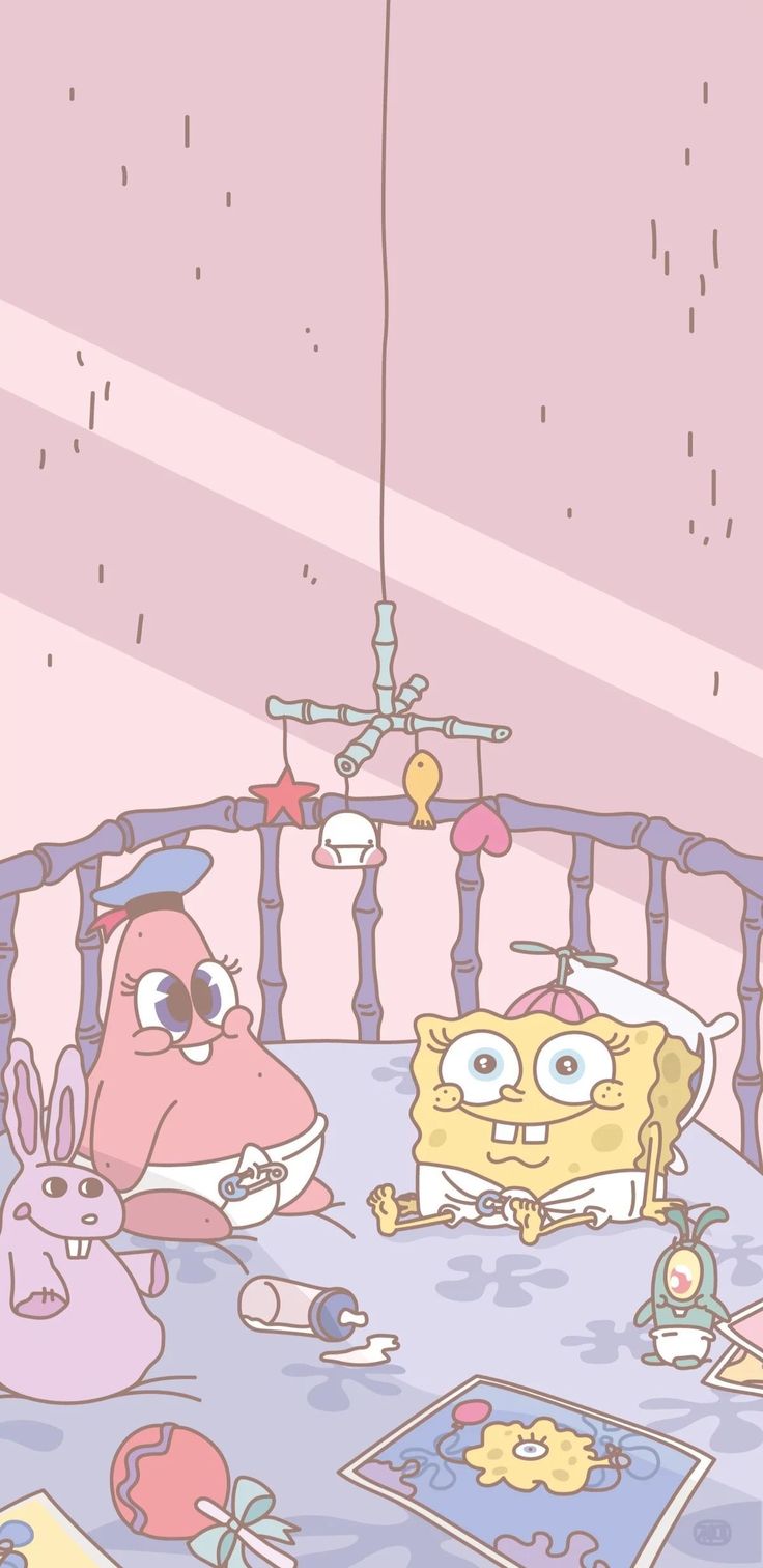 Spongebob wallpaper, Cartoon wallpaper