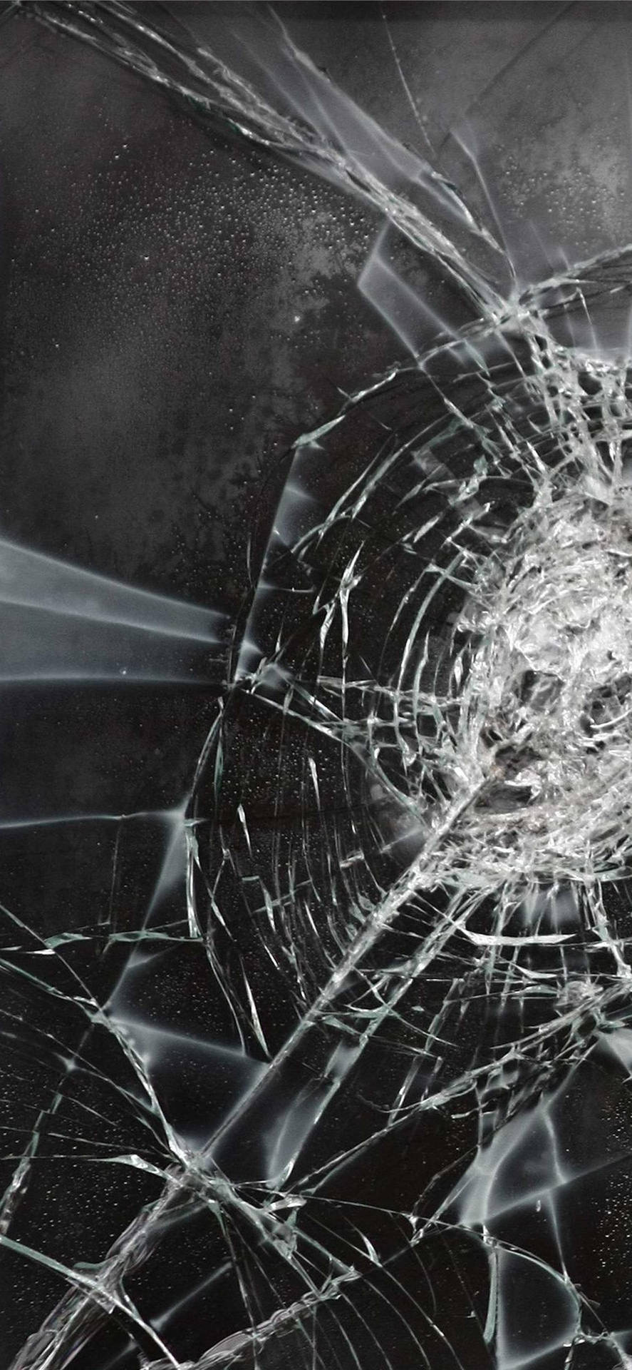 Cracked Mirror Wallpaper