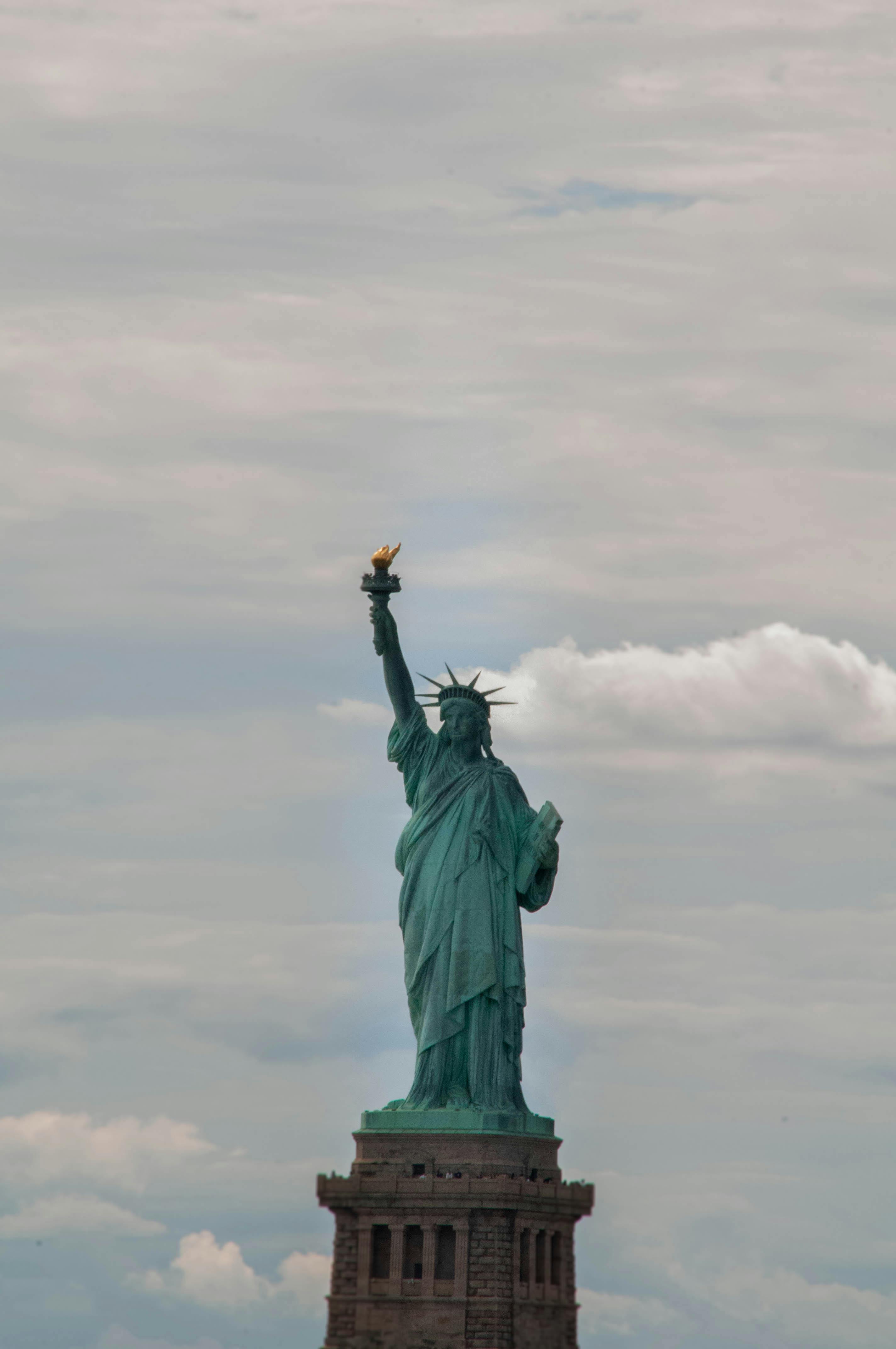 The Statue of Liberty in New York