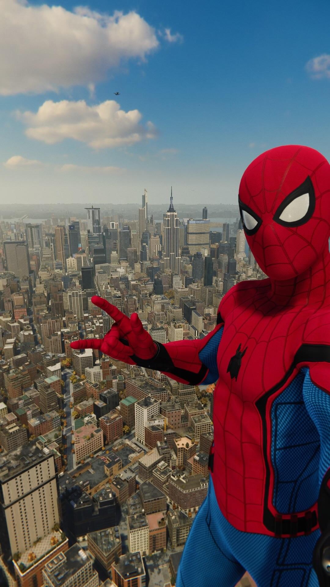 My current phone wallpaper. Spidey's
