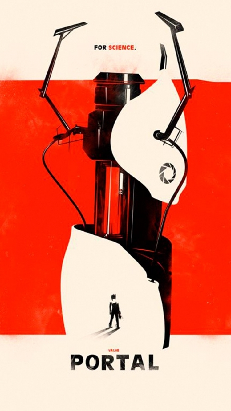 Video Game Portal 2 Phone Wallpaper