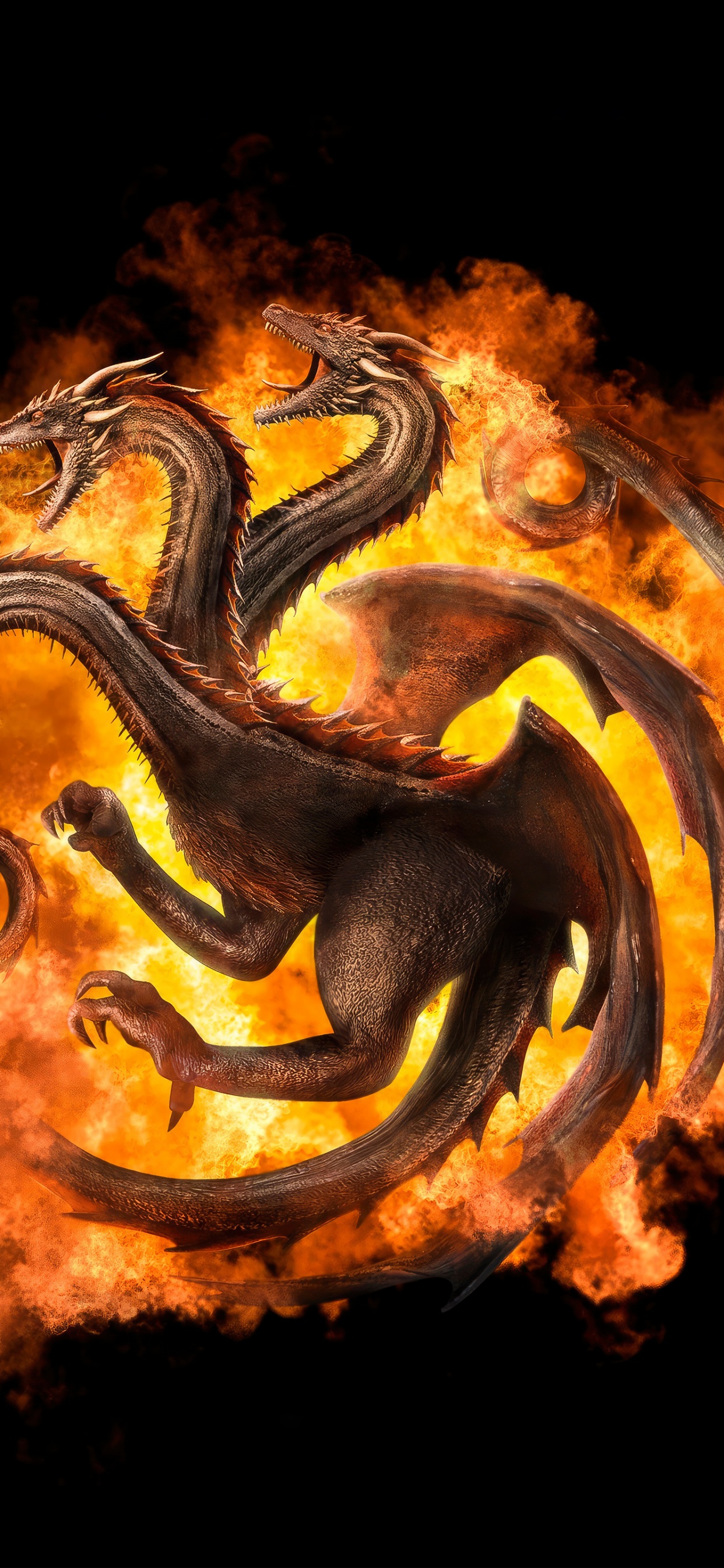 House of the Dragon Wallpaper 4K, Fire