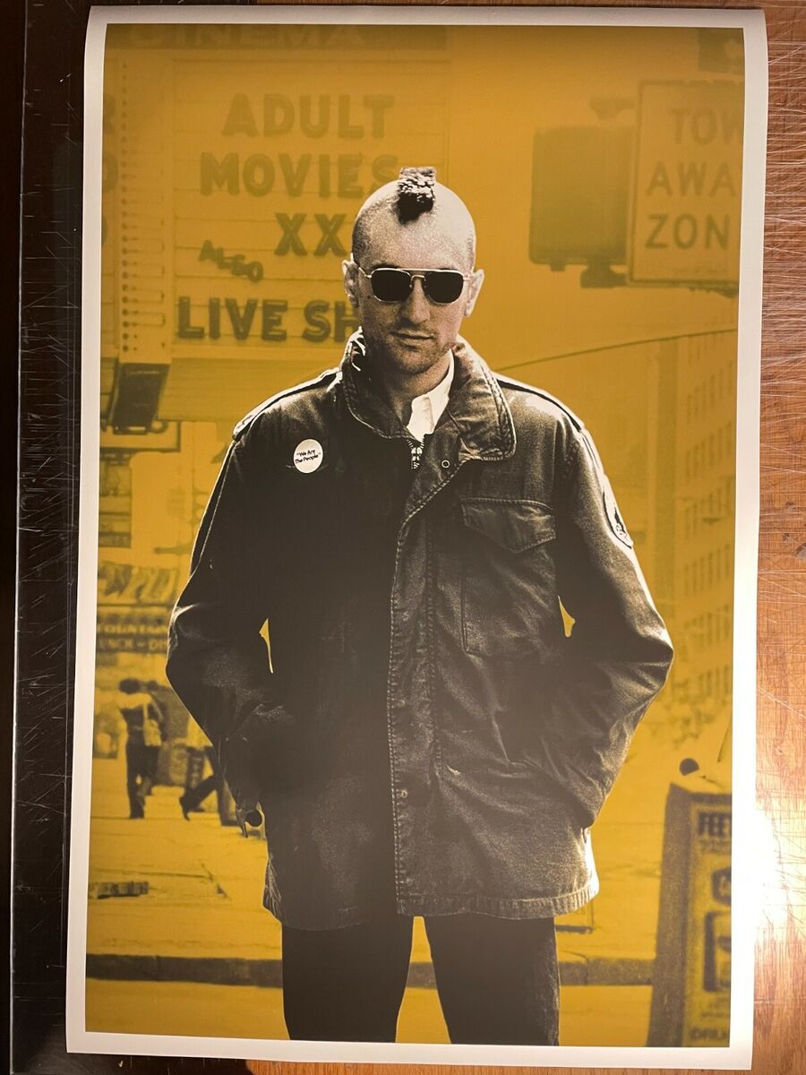 TAXI DRIVER Fine Art Movie Print