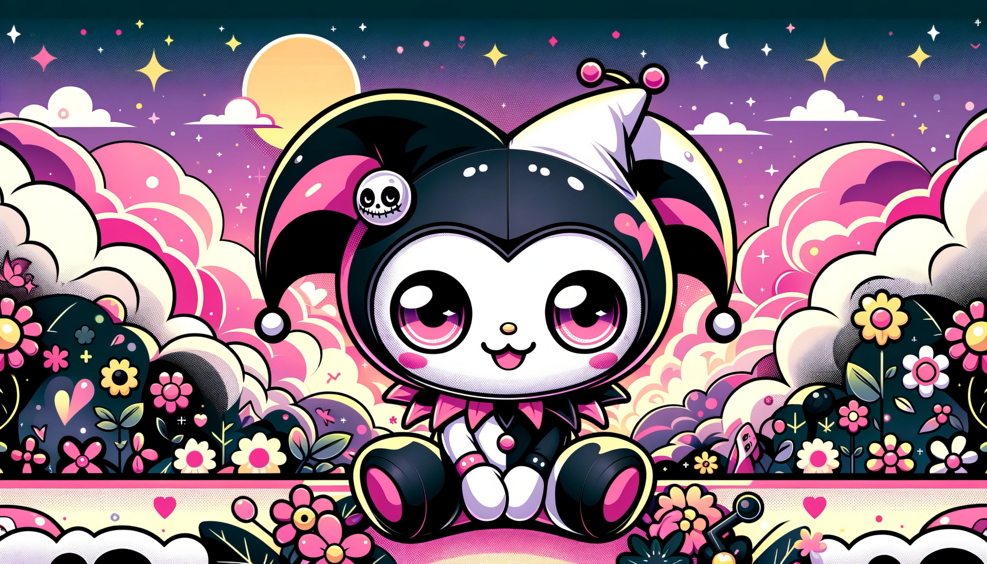 Kuromi (Onegai My Melody) Wallpaper