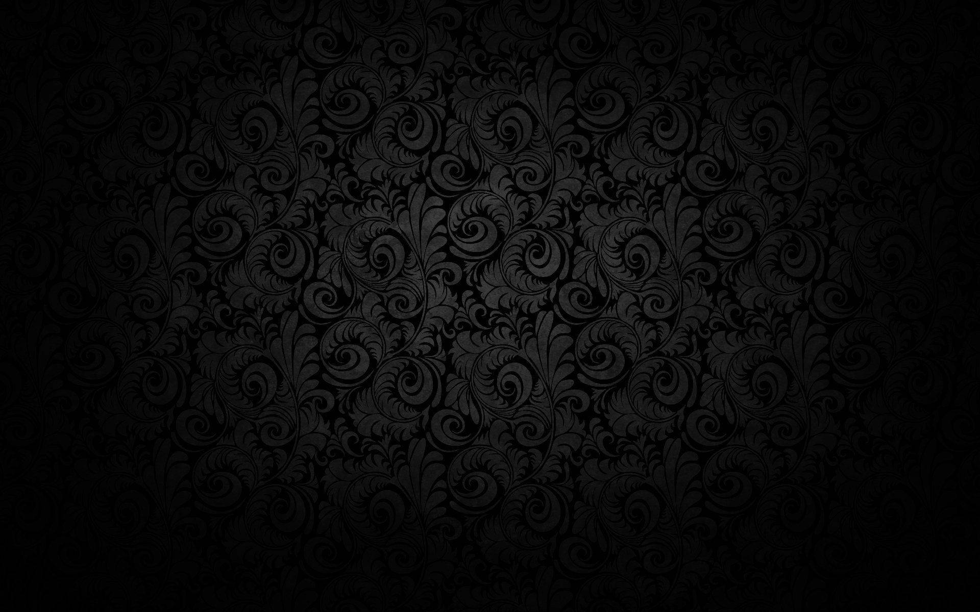Royal Vintage Cool Black Wallpaper