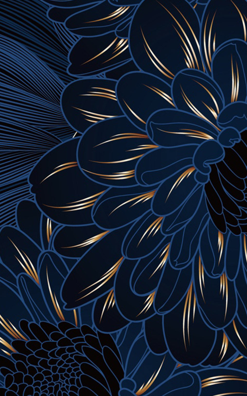 Amazing Dark Floral Wallpaper Ideas