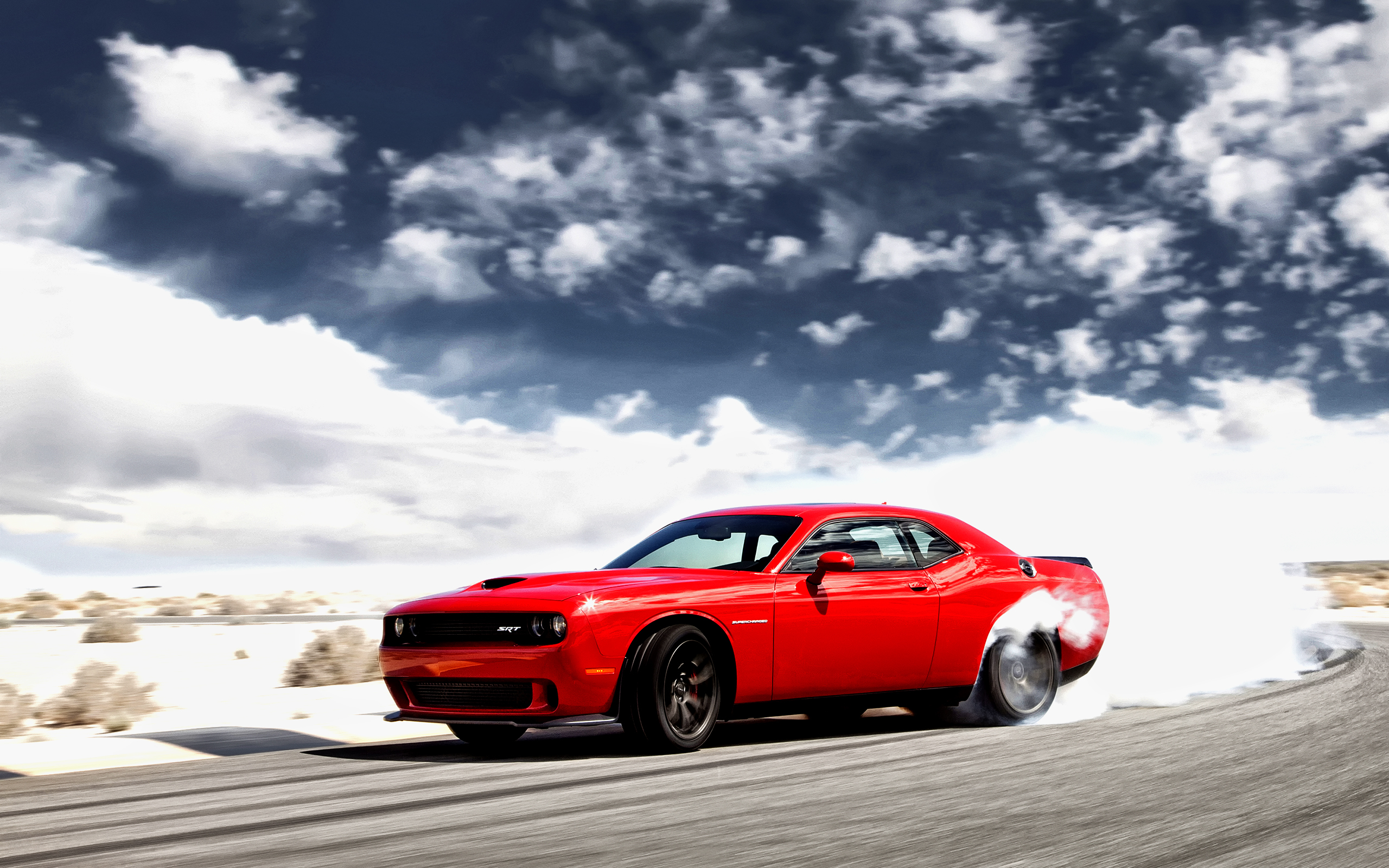 Vehicle Dodge Challenger SRT HD Wallpaper