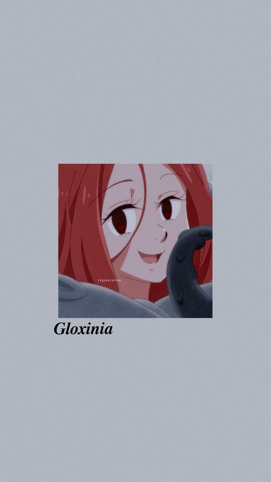 Gloxinia Anime Wallpaper