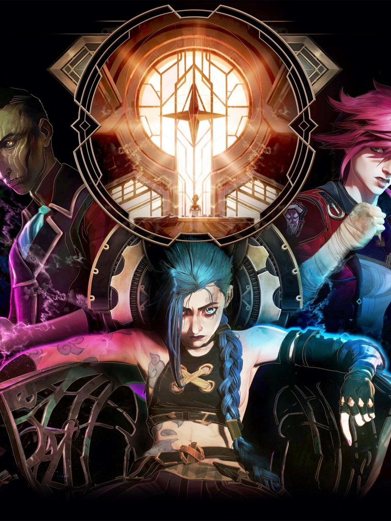 Wallpaper 4K, Arcane, Netflix series