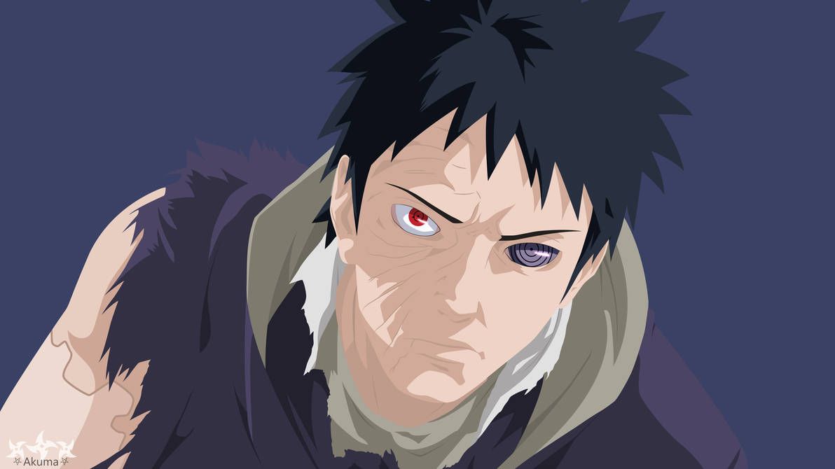 Obito Uchiha [Face Revealed] (Minimalist)