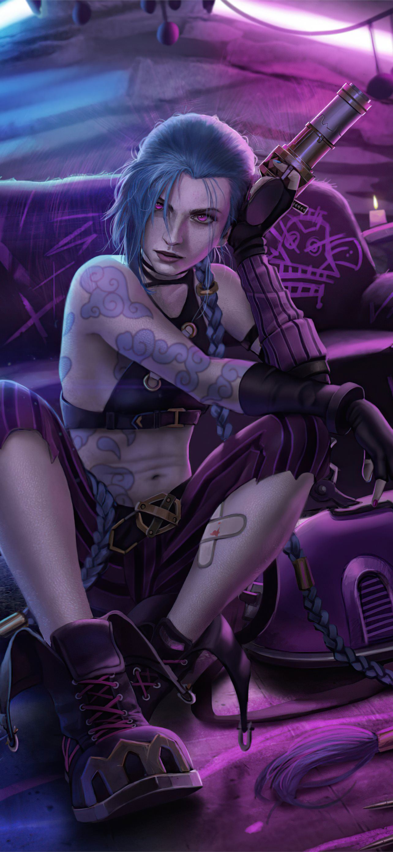 jinx arcane league of legends iPhone
