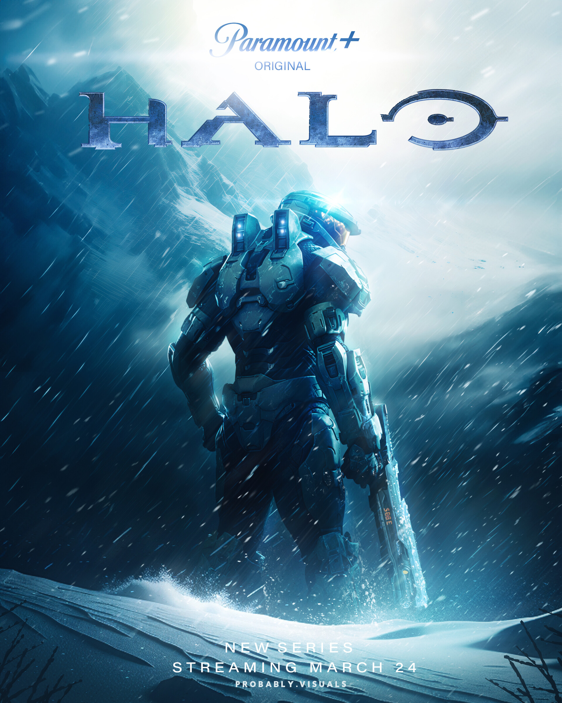 Halo Series Poster Design