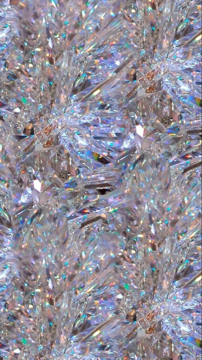 Rainbow crystal background. Sparkle