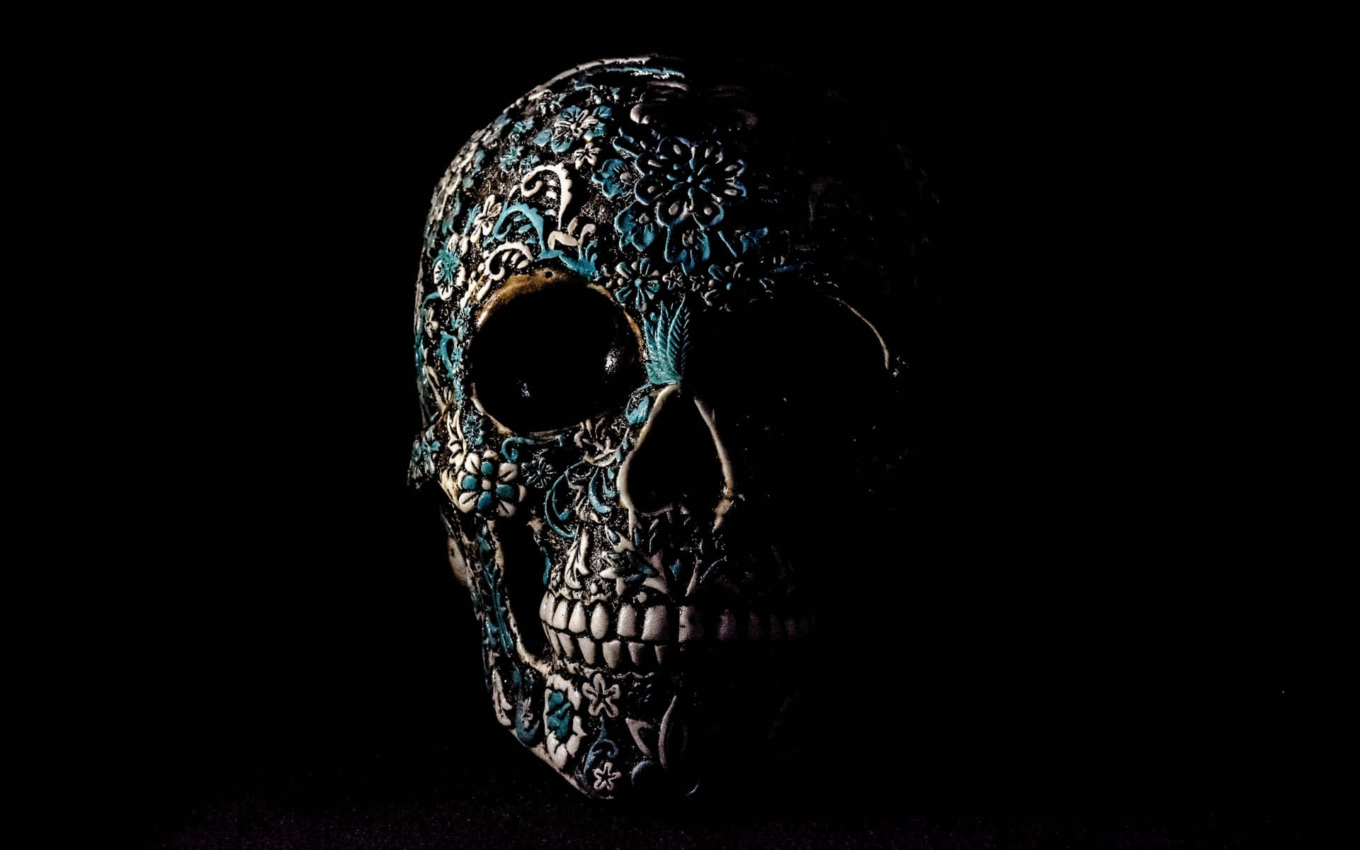 Download Black Skeleton Craft Wallpaper