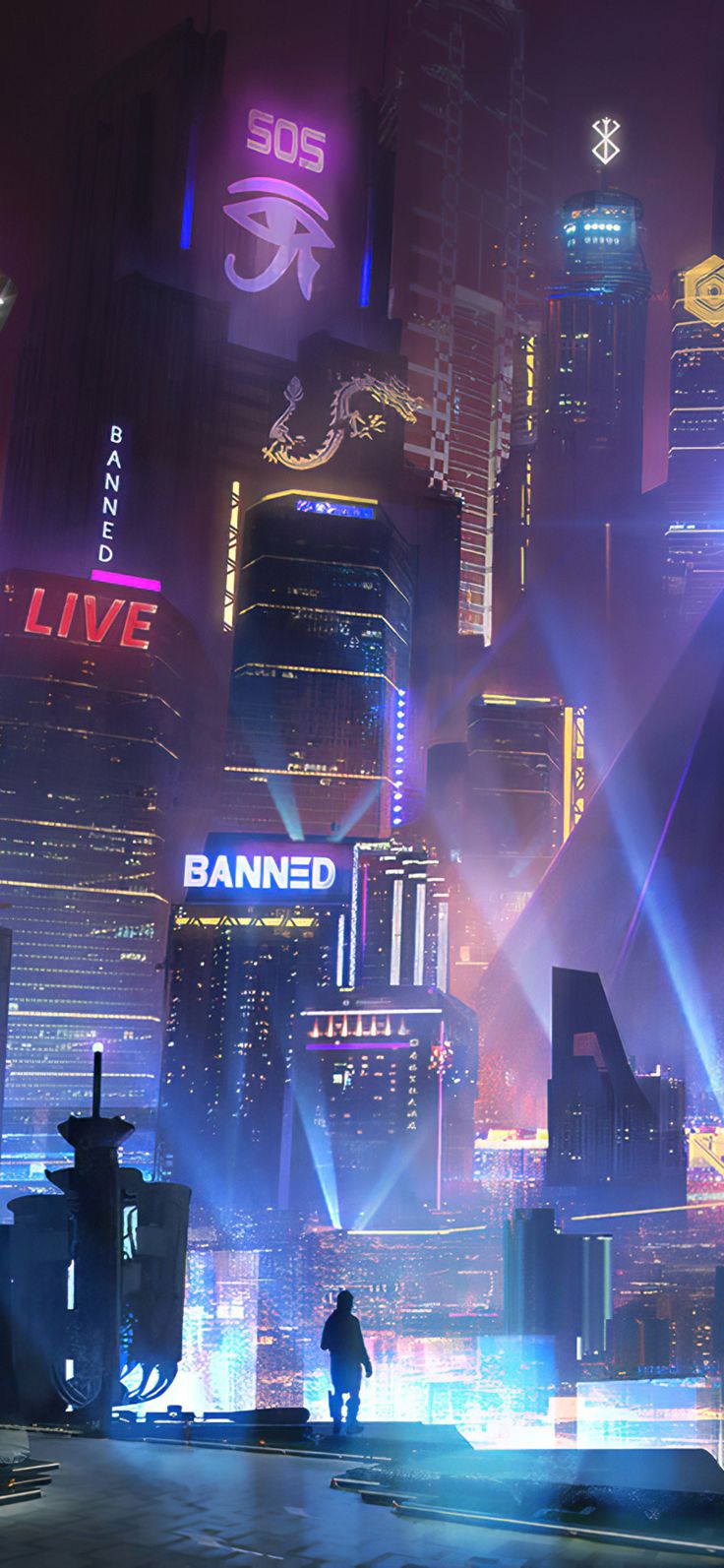 cyberpunk wallpaper 4k iphone