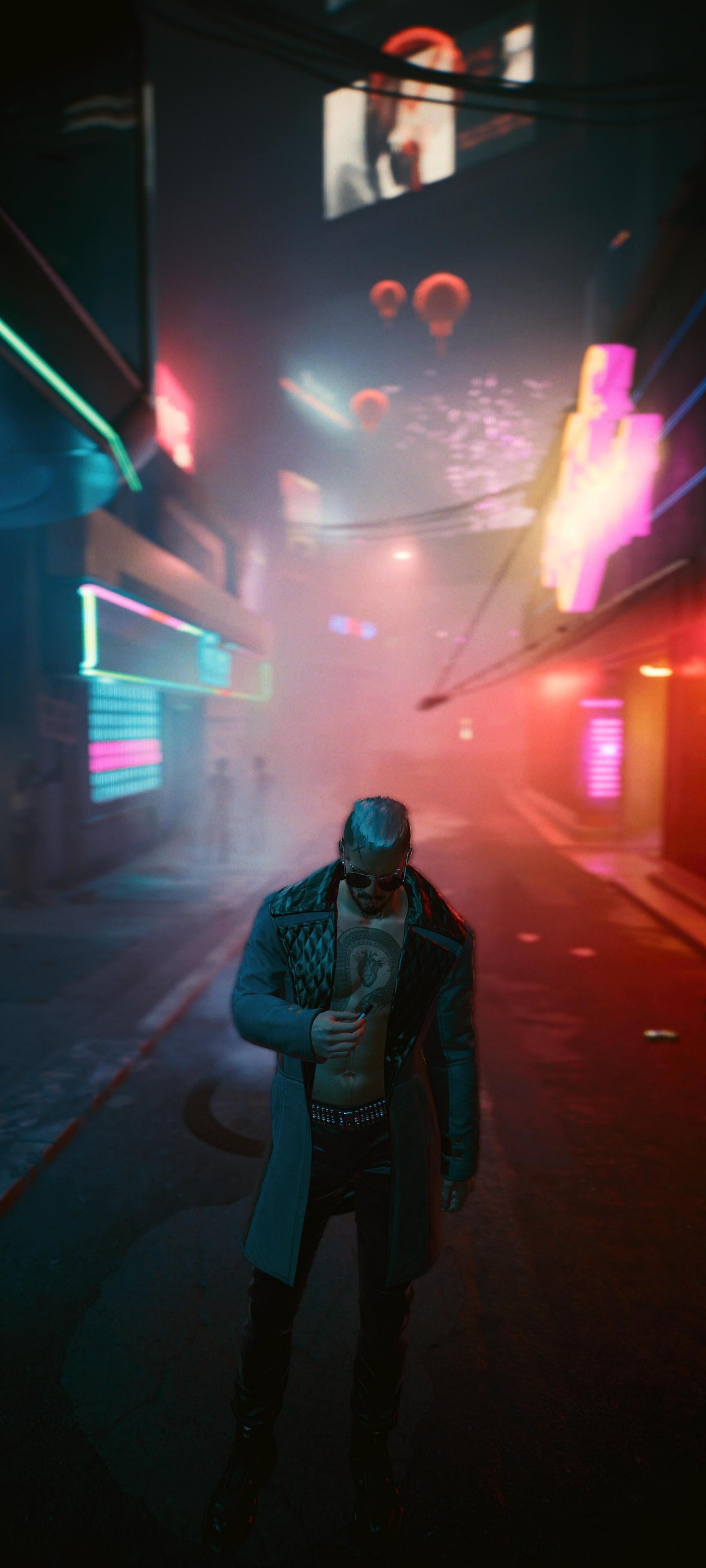 Cyberpunk 2077 wallpaper 1728x3837