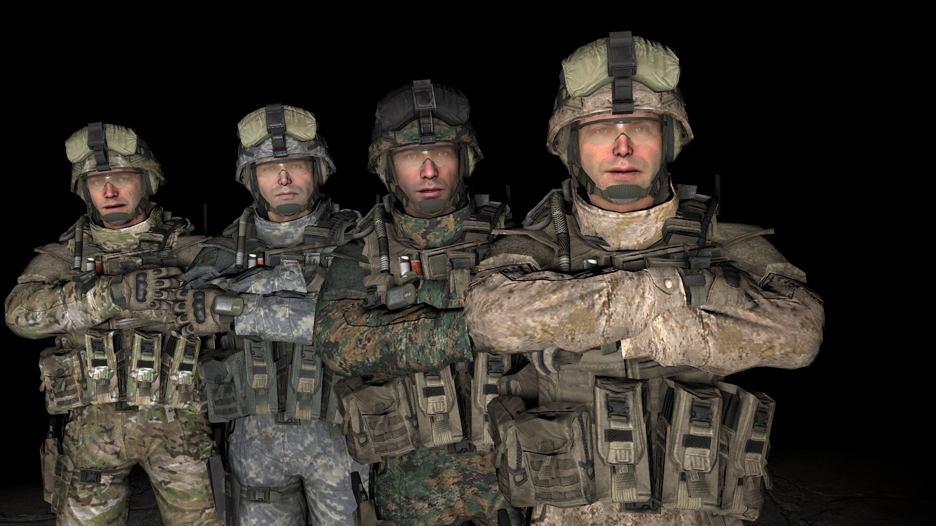 MW2 U.S Infantry's Camouflage Pack