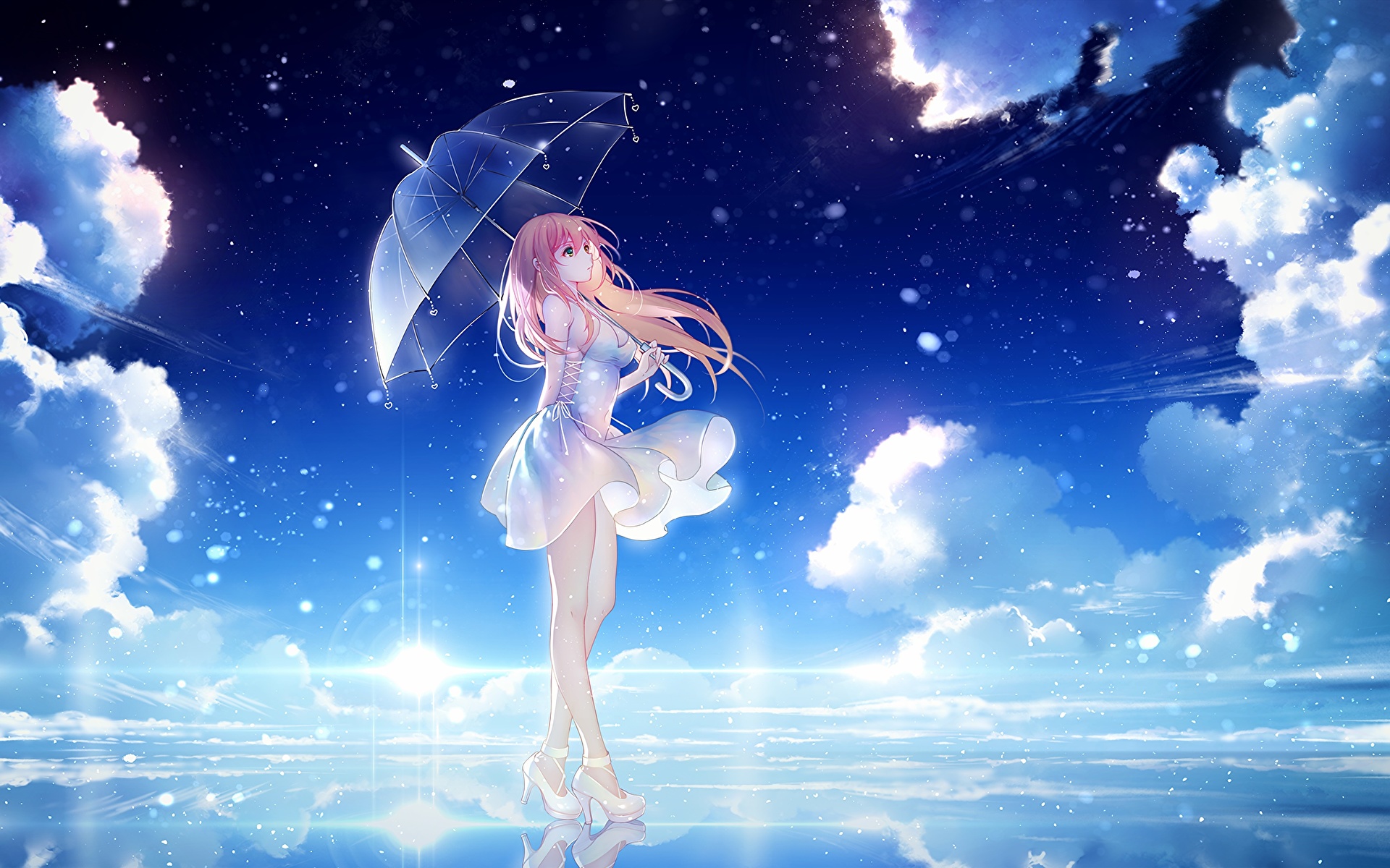 Desktop Wallpaper Anime young woman