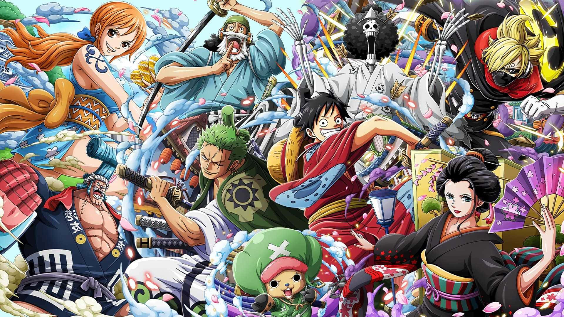 one piece HD wallpaper