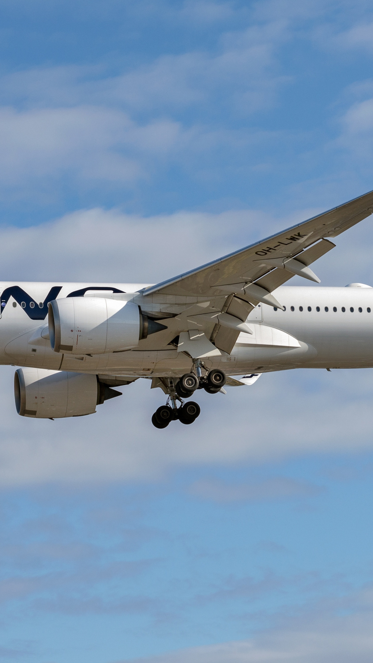 Wallpaper Airbus, Finnair, A350 900