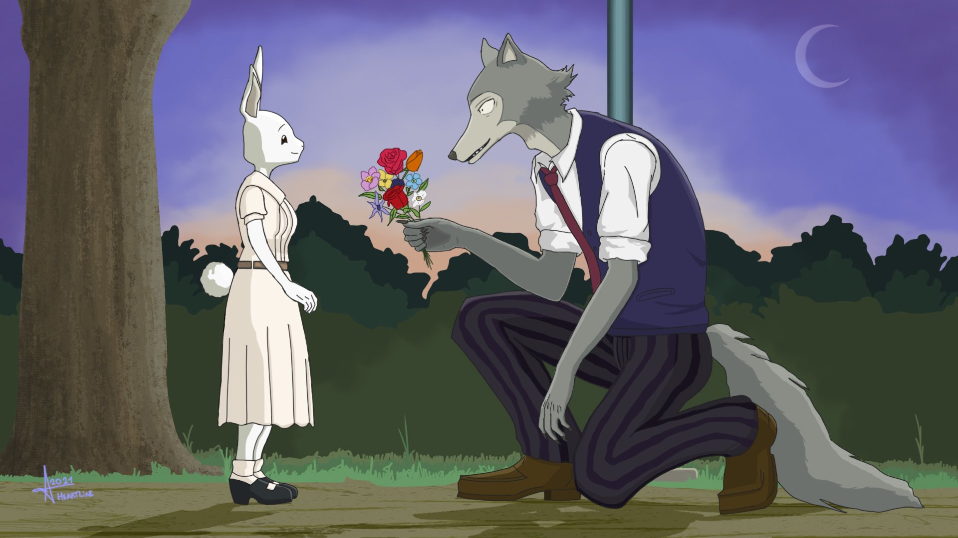 Haru and Legosi