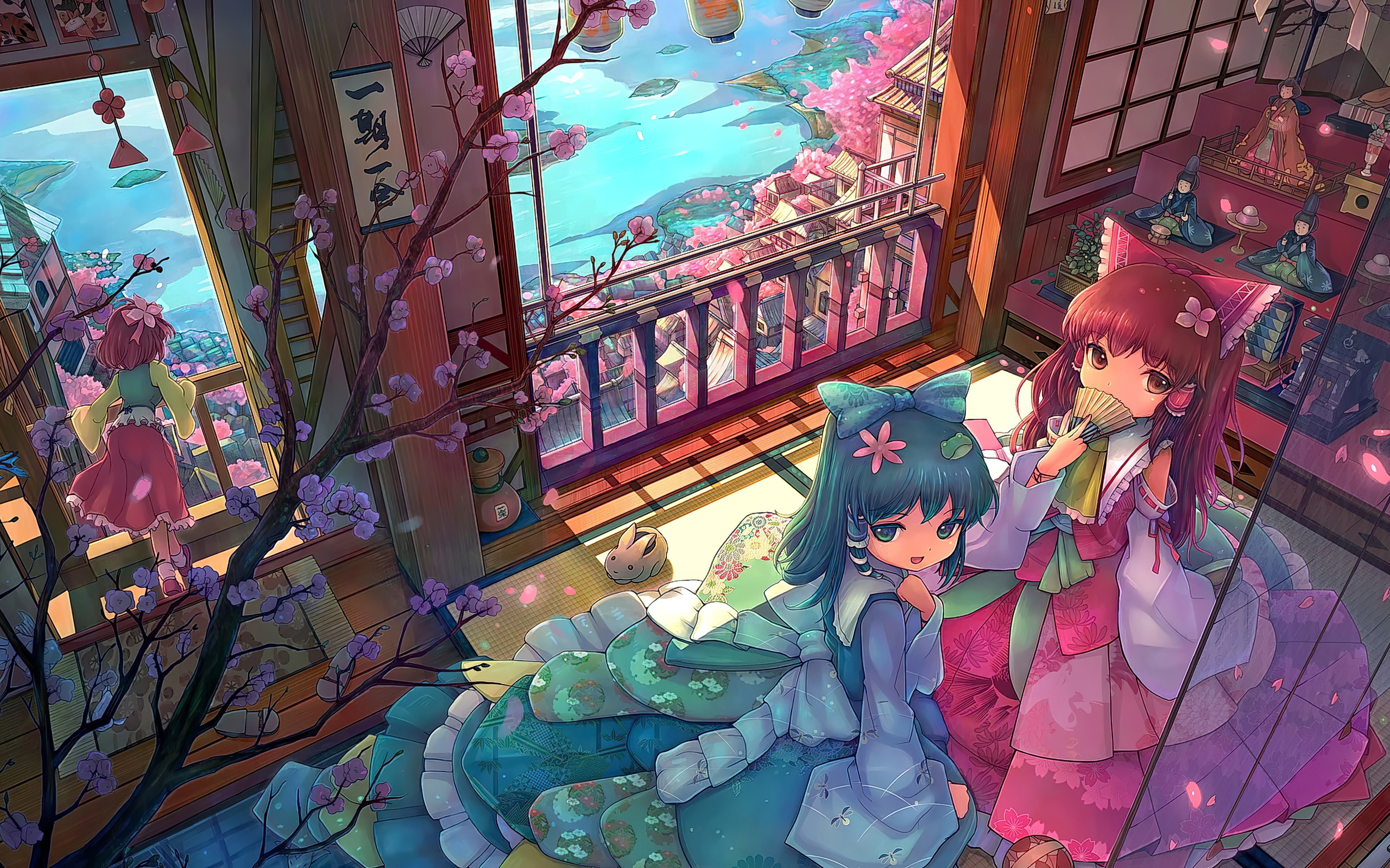 Anime Girl Japanese Clothes