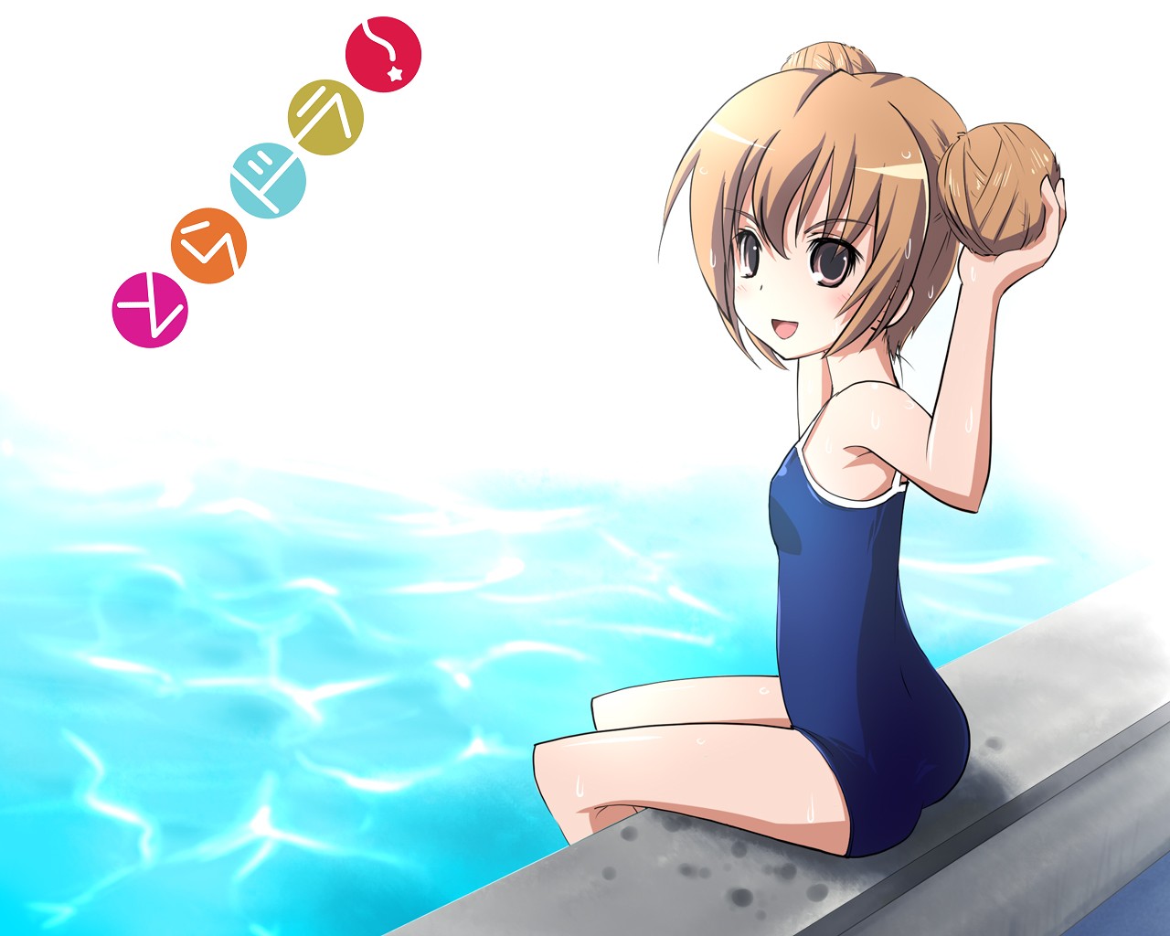 aisaka taiga brown eyes brown hair pool