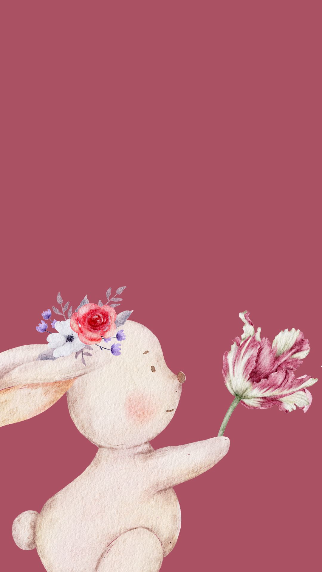 cute wallpaper iPhone. cute bunny