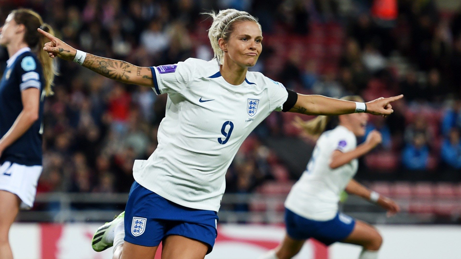 England women player ratings vs
