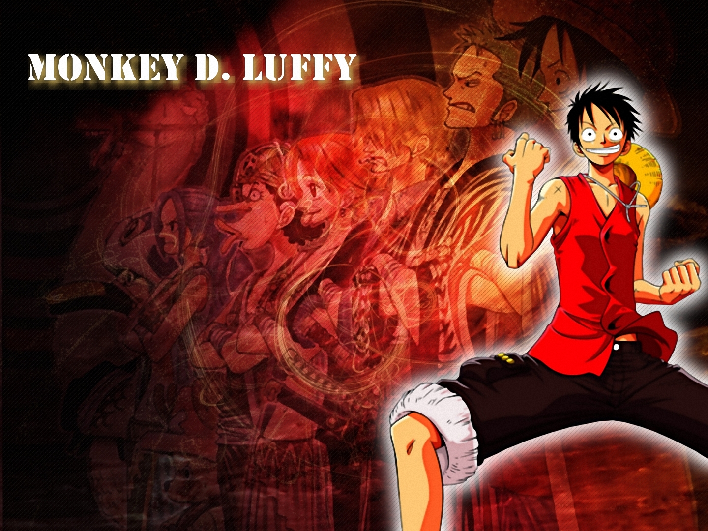 Monkey D. Luffy Anime One Piece Wallpaper