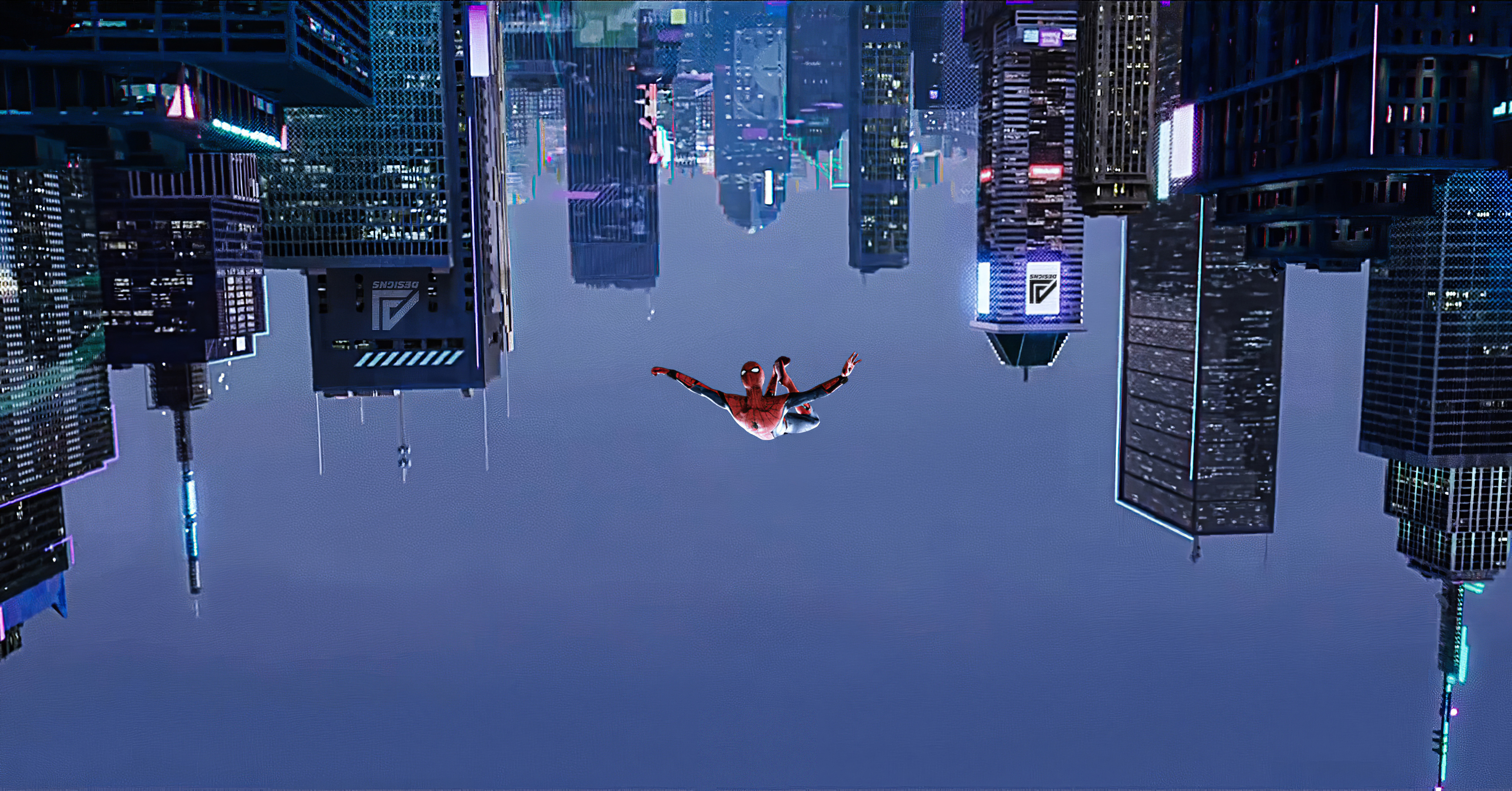 Miles Falling Art Laptop HD