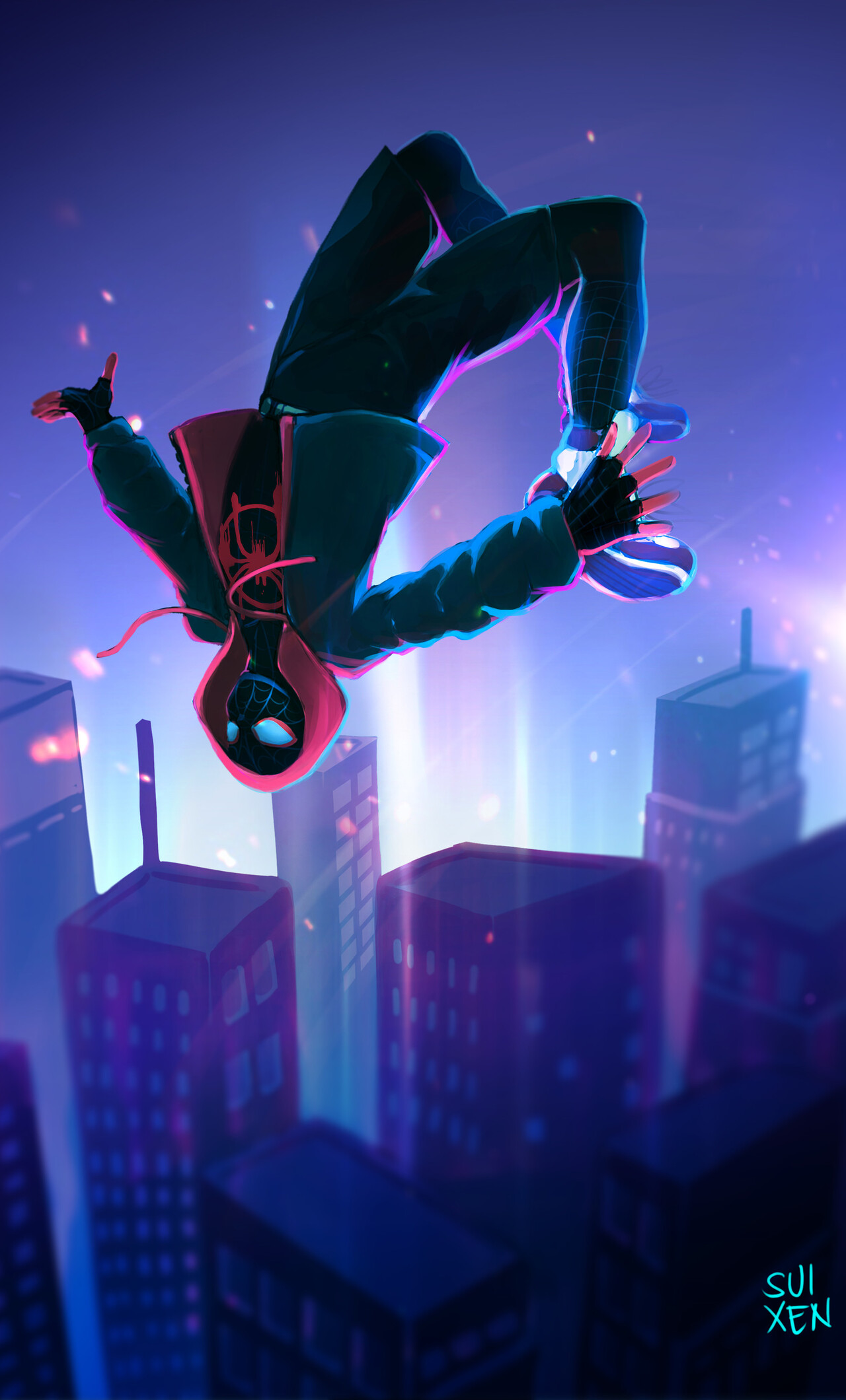 Miles Morales Falling Off
