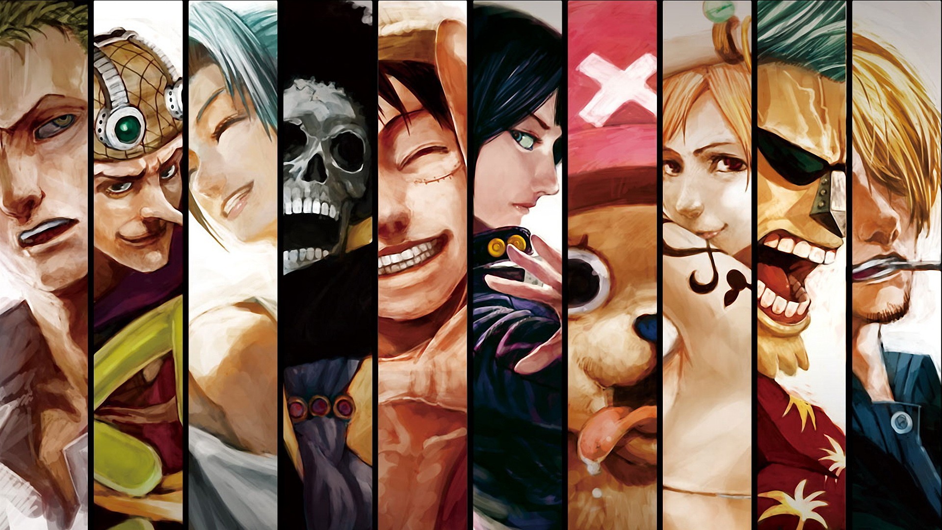 Roronoa Zoro, Usopp, Nico Robin, Nami