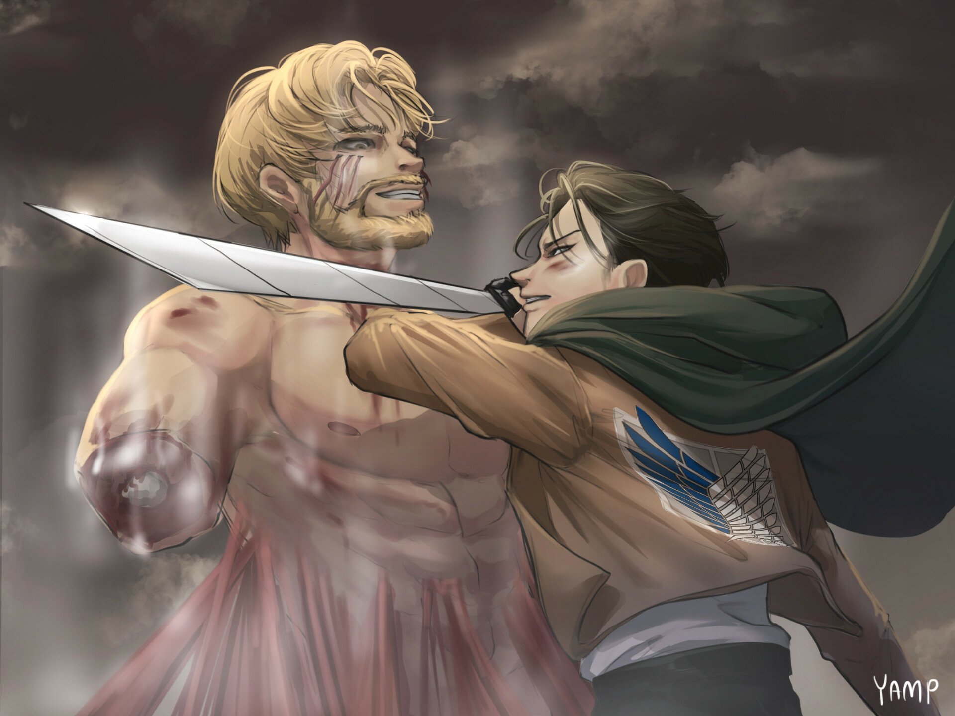 Levi Ackerman Zeke Yeager Anime Attack
