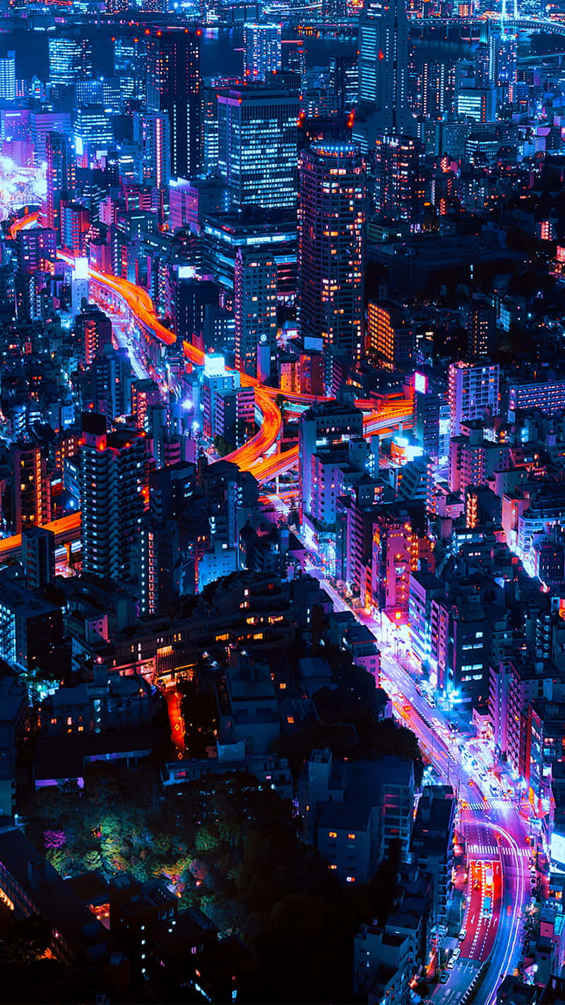 New York City Night iPhone Wallpaper
